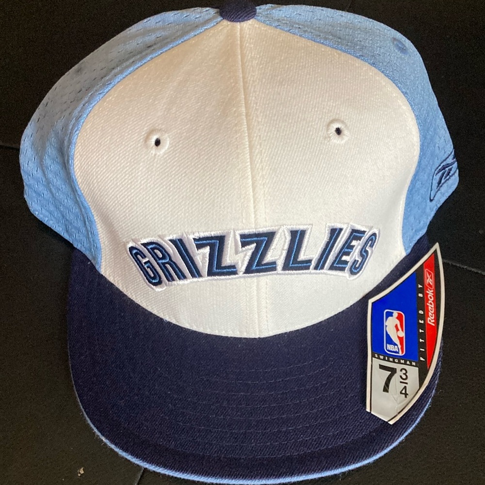 Reebok Grizzlies Blue and White Cap